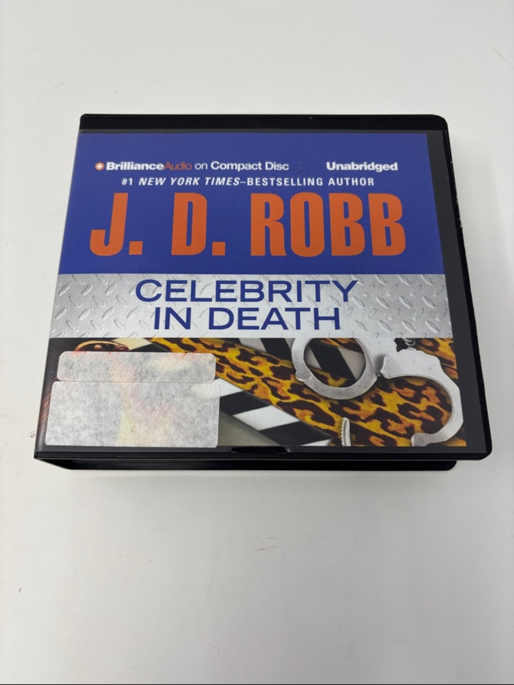 J. D. Robb - Celebrity in Death (Compact Disc) - Blue/Orange book
